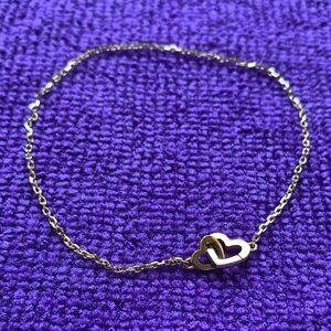 Gorjana 14K Gold Heart Chain Bracelet
